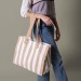 Sac coton recyclé 45x19x36cm, Sac shopping durable publicidad