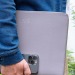 Maletín de cuero reciclado para ordenador 14/15, funda para ordenador portátil publicidad