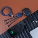 Cable de carga multiconector Doble entrada USB Tipo-C regalo de empresa