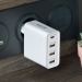 Yoriyoi - 6a - 3 usb y tipo-c 60w cargador inteligente regalo de empresa