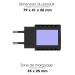 Chargeur Secteur USB et USB-C Ultra-Rapide 20W, chargeur mural publicidad