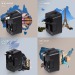 Adaptateur universel de voyage avec sorties USB-C et USB-A - Noir, prise électrique universelle et adaptateur universel de voyage publicidad