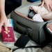 Adaptateur universel de voyage avec sorties USB-C et USB-A - Blanc regalo de empresa
