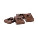 Calendrier de l'Avent basic 125g gianduja bio regalo de empresa