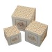 Cube 5 carrés, carré de chocolat napolitain publicidad