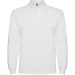 ESTRELLA L/S - Polo manches longues, col et poignets en côte 1x1, Patte de boutonnage 3 boutons ton sur ton, Polo manches longues publicidad
