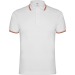 NATION  - Polo manches courtes, col et bord de manches en jackard avec patte de boutonnage 3 boutons, Polo manches courtes publicidad