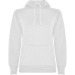 URBAN WOMAN - Sweat-shirt coupe près de corps féminin avec capuche doublé à contraste et au ton du cordon de serrage et poche kangourou regalo de empresa