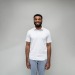 Polo homme jersey, Polo en coton bio publicidad
