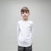 Camiseta de manga larga para niños, camiseta para niños publicidad