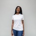 T-shirt femme col rond colletage, T-shirt femme publicidad
