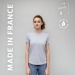 Camiseta de mujer con cuello redondo regalo de empresa