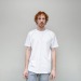 Camiseta de hombre con cuello redondo, Camiseta de algodón orgánico publicidad