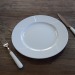 Assiette plate design géométrique, assiette publicidad