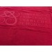 Drap de bain logo embossé relief jacquard 70x140 cm au Pantone, Serviette de douche 70x140cm publicidad