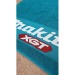 Serviette sport logo tissé jacquard sur mesure au Pantone 50x100 cm regalo de empresa