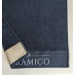 Serviette sport logo tissé jacquard sur mesure au Pantone 50x100 cm, serviette de sport publicidad