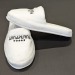 Chaussons de luxe en velours éponge avec logo brodé regalo de empresa