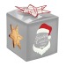 Pot cube boisde bureau en boite star-box - Epicéa, sapin de Noël publicidad