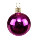 Boule de Noël en verre soufflé Ø8cm, boule de Noël publicidad