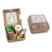 Caja regalo de Navidad - Ollas de barro y chocolate de Papá Noel regalo de empresa