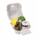 Le plaisir en boîte - avec set de plantation mini-pot en terre cuite, bougie ?uf, mini-pot de confiture, lapin en chocolat regalo de empresa
