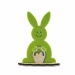 Carte avec figurine bois/feutrine - Lapin, goodies en feutrine publicidad