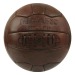 Ballon de football vintage cuir, ballon de football publicidad
