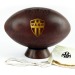 Ballon de rugby vintage cuir, ballon de rugby publicidad