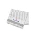 Couverture en coton recyclé 130X160cm, Couvert durable publicidad