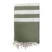 Fouta éponge 200x100cm en coton recyclée, Fouta publicidad