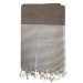 Fouta de nido de abeja a rayas regalo de empresa