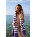 Fouta nid d'abeille 5/5 coton recyclé 200x100cm regalo de empresa