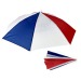 Chapeau ombrelle France 60cm, parapluie anti UV publicidad
