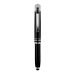 Stylo à bille en aluminium et métal avec lumière et touch screen regalo de empresa