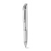 Stylo à bille en aluminium et métal avec lumière et touch screen, stylo lampe publicidad