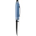 Stylo à bille en plastique et métal avec lumière et touch screen, stylo lampe publicidad