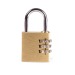 Tri-circle cadenas serrure à combinaison 40mm bc regalo de empresa