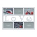 L'amour cadre photo pour 6 photos de plastique regalo de empresa