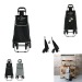 chariot shopping 4 roues polyester, 2-fois assorti regalo de empresa