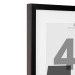 cadre photo nr eva 40x50 dis, noir, cadre photo publicidad