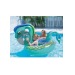 Bouée inflable gigante en forma de serpiente de mar 161x109cm regalo de empresa