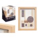 cadre photo mural en bois naturel 15x20cm regalo de empresa