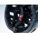 Casque de vélo Inmold noir mat, casque de vélo publicidad