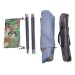 Tente de camping Camo XXL pour 2-3 personnes, tente de camping publicidad