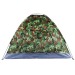 Tente de camping Camo XXL pour 2-3 personnes, tente de camping publicidad