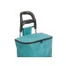 chariot thermique 32l turquoise, poussette à marché ou cabas à roulettes publicidad
