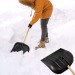 Pelle à neige avec grattoir style bois, pelle à neige publicidad