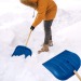 Pelle à neige avec grattoir style bois, pelle à neige publicidad