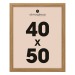 cadre photo mdf alix 40x50 dis, marron regalo de empresa